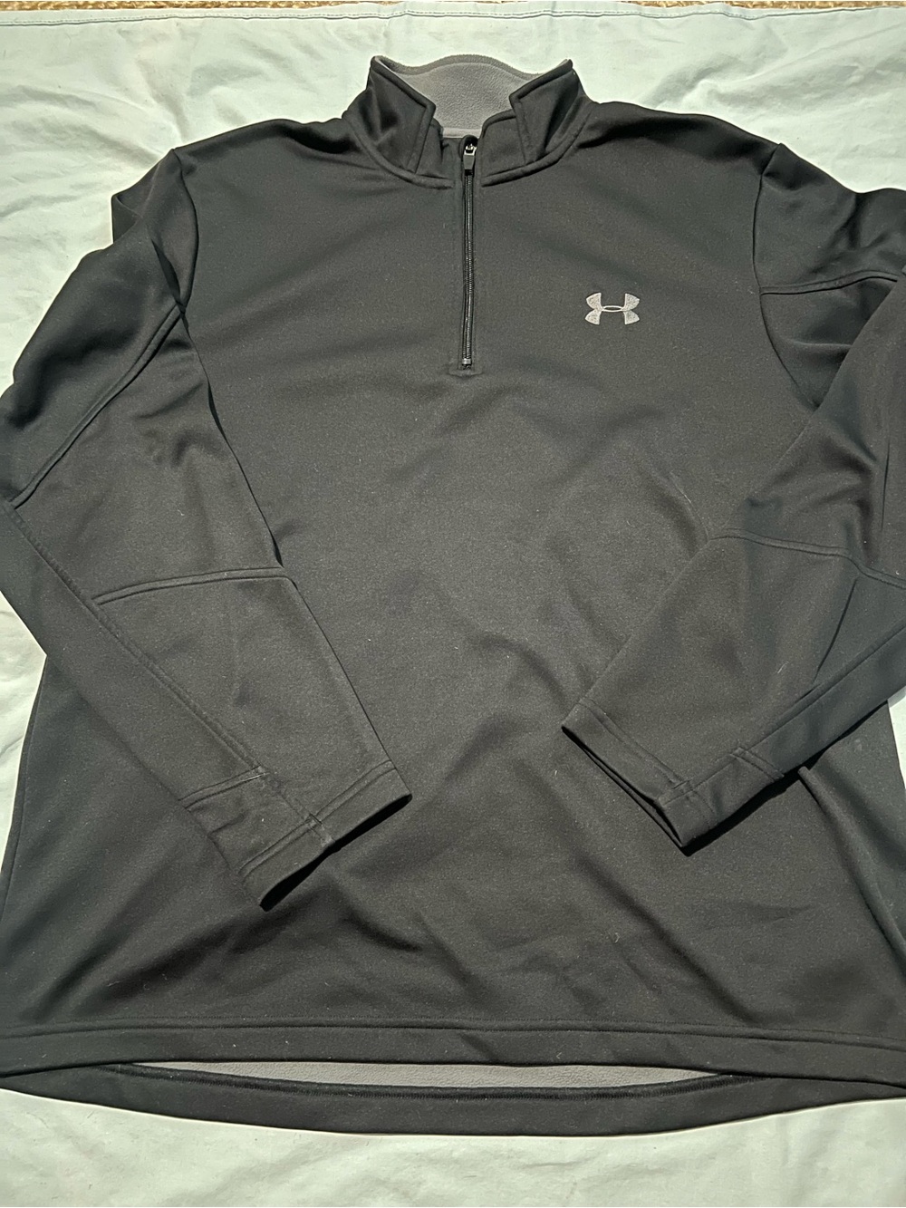 Men’s Under Armour Black 1/4 Zip Performance Jacket